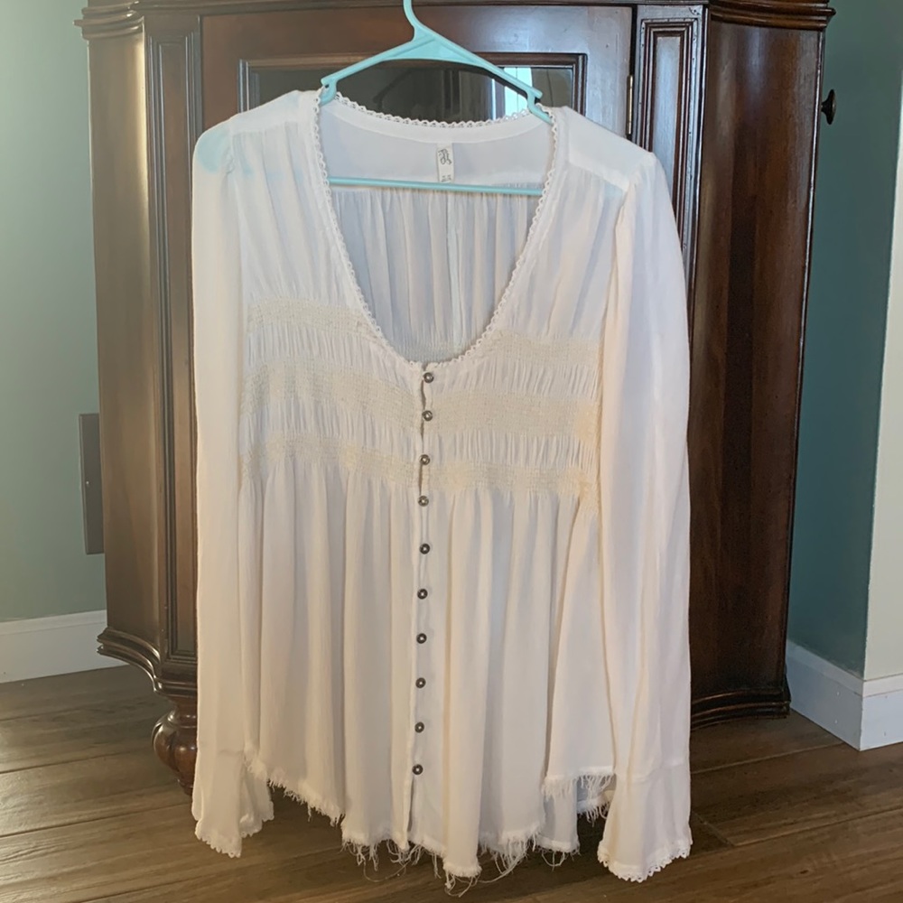 Off white blouse